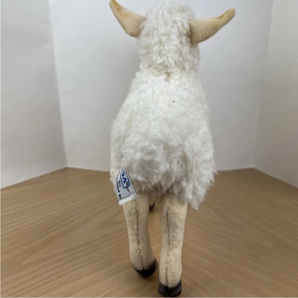 Hansa Plush White Sheep 11” - Picture 4 of 6